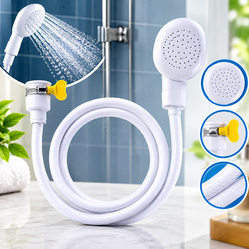 Single tap shower attachment - tap,
