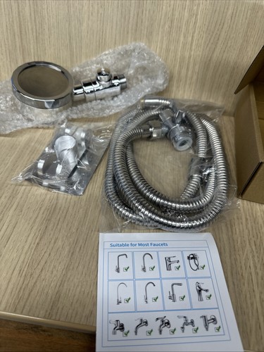 Shower spray hose single - single, tap