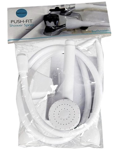 Double tap shower - tap, push