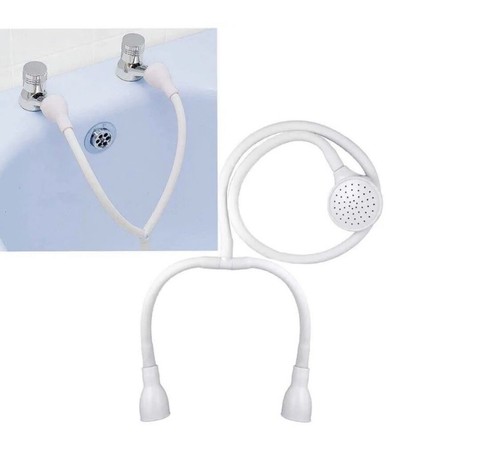Double tap shower spray hose - shower,