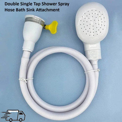 Double single tap shower - double,,