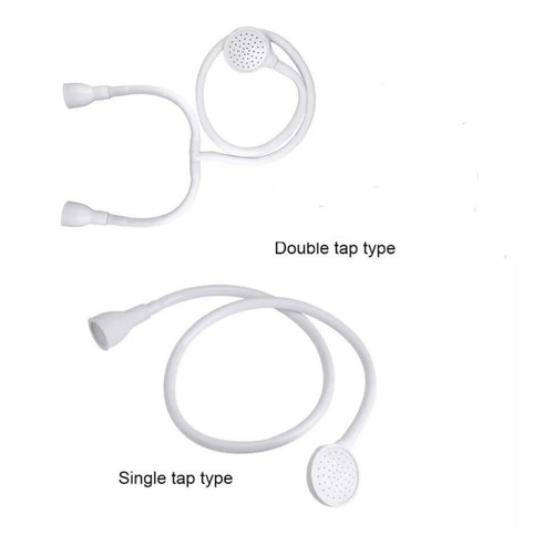 Double single tap shower - double,,